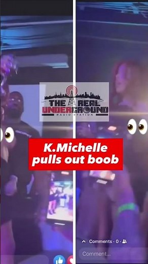 K.Michelle flashes audience in Little Rock AR