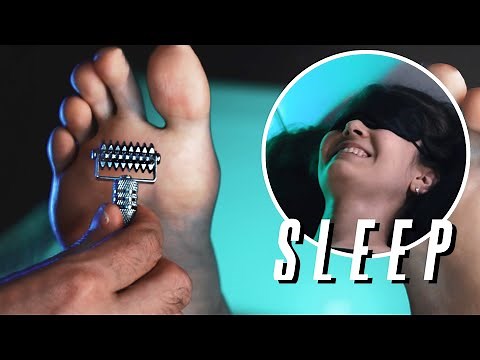 🫶 This ASMR Foot Tickle Massage is SO SATISFYING!