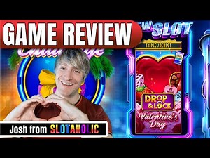 New Slot Review!! - DROP & LOCK ❤️VALENTINE'S DAY❤️ by Slotaholic #slots #slotmachines #casino