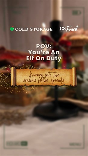 1.4K views | Bring a touch of Christmas magic to your celebrations with a little help from our festive elves! ✨ Christmas pre-orders are now open. Explore our exclusive range of festive favourites at christmas.coldstorage.com.sg  Pre-orders close on 18 December — don’t miss your chance to make this season truly magical!  #ColdStorageSG #CSFresh #Christmas | Cold Storage Singapore | Facebook