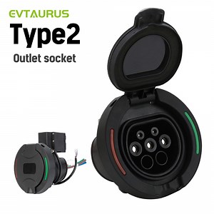[Hot Item] AC Type 2 Outlet 3 Phases 32A Type 2 IEC 62196-2 EV Socket
