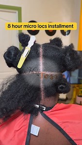 #microlocs #microlocsjourney #microlocsinjamaica #locstyles | Hair By Tess