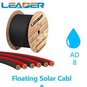 [Hot Item] Leader Ad8 1500VDC Floating 1X4mm2 DC Wire Copper Solar Cable for Standard PV Systems
