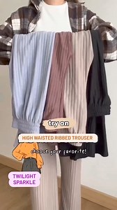 11K views · 26 reactions | Super comfortable ribbed trouser Available In Stock ✅ 15+ colors available | Twilight Sparkle | Facebook