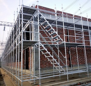 [Hot Item] Professional Supplier Andamios Layher Safeway Rosettes Scaffolding Multi Directional Ringlock Standard Scaffold