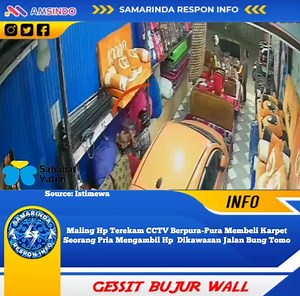 📍Jl.Bung Tomo Toko Karpet... | Samarindaresponinfo