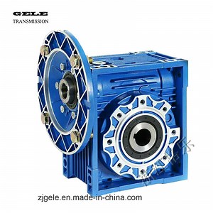 [Hot Item] Aluminum 90 Degree Gear Drive Worm Gearbox Speed Reducer