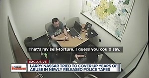 VIDEO: Nassar blamed victims in police interview