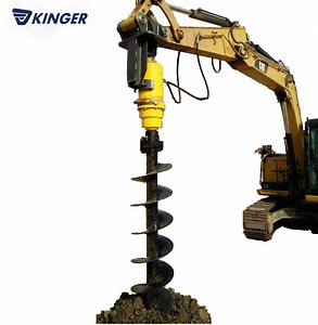 [Hot Item] Kinger High Quality Pile Driving Hole Drilling Foundation Construction Hole Drill Big Ground Boring Machine