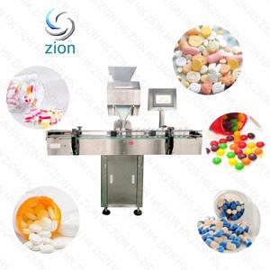 [Hot Item] Automatic 00~5# Hard and Soft Capsule and Tablet Counting Machine Electronic Pharmacy Tablet Pill Capsule Counter Tablet Counting and Bottle Filling Machine