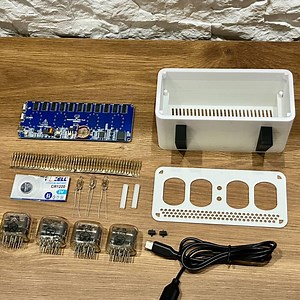 IN-12 Nixie Tube Clock DIY Kit: Geek Style Board, 3d-printed Case - Etsy
