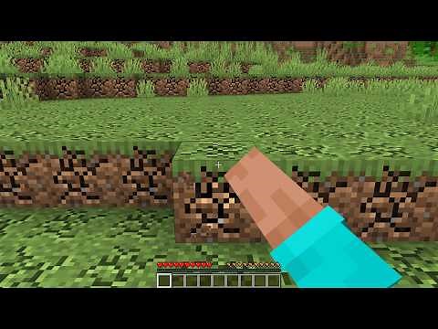 Minecraft But Breaking a Block BREAKS THEM ALL