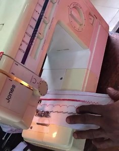 Jones electric sewing machine Straight and zigzag stitches Emboidry stitches Button holes Fast Strong Durable 27k | Doch sewing machine | Facebook