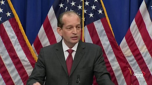 Acosta says all Epstein records are public yet no media coverage