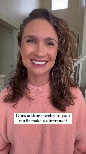 Type 2 jewelry adds an elegant detail. Its silver with soft S curves, ovals and elongated softened shapes. As you can see its an important addition to any Type 2 outfit and truly honors the beauty of a Type 2 woman. You can find the perfect jewelry for your Type at shop DYT.com #dressingyourtruth #type1jewelry #type1bling #lightandbright | Carol Tuttle