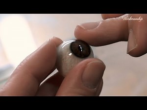 Process of Making Realistic Artificial Eye with Amazing skills. Korean Ocularist