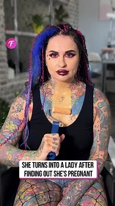 24K views · 39 reactions | Stunning Transformation: Tattooed Woman Discovers Pregnancy | Fabiosa Hearty | Facebook
