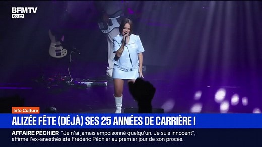 Signé BFM - Dans les coulisses du concert d'Alizée à l'Olympia pour ses 25 ans de carrière