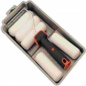 [Hot Item] Paint Roller Kit with Tray-Includes Acrylic, Polyester and Foam Paint Roller Covers