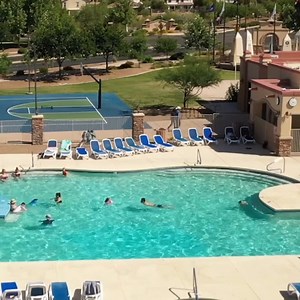 Check out Entrada Del Pueblo at Rancho Sahuarita in Sahuarita, Arizona! This wonderful master-planned community offers amazing family-friendly amenities including a huge pool and splash park, amphitheater, parks, sports courts and mature tree-lined streets! Learn more! - https://kb-home.com/6186i2FqG #KBHome | KB Home