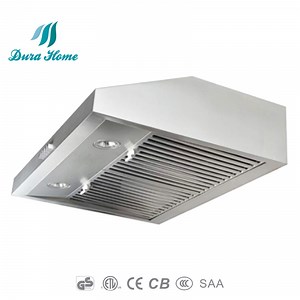 Stylish White Kitchen Hood - 900 Cfm Suction &leq; 55dB Noise Level Range Hood Cooker Hood