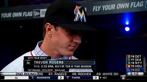 What are the Miami Marlins getting in their 13th overall pick Trevor Rogers? He spoke with Kelly Nash. | MLB Network