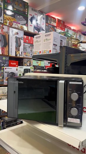 20L Russell Hobbs Microwave 📌 Ghc 1600 ✨Call/WhatsApp/IMESSAGE 🔥0550640446 / 0246902173🔥 🔥Payment can be made before or on delivery via momo or cash within Accra and payment before delivery for customers outside Accra 📍Visit our shop 📍Spintex Road, Comm 18 Junction, Behind KFC 📍Search Always Appliances on google maps ✨Nationwide Delivery at a fee #alwayappliances | always.appliances