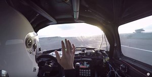 AI testing with two first-gen DevBots on track at Silverstone. 🤖🤖 | Roborace