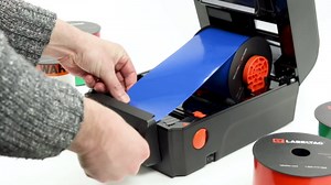 LabelTac 4 and Pro Model Indoor/Outdoor Rack Label Supply 1.5" x 150' Orange