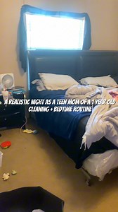 53K views · 2.2K reactions | A Realistic Night as a Teen Mom Of a 1 year old Cleaning + Bedtime Routine #teenmom #DONTOWNCOPYRIGHTSTOTHEMUSIC | Desharia Watkins | Facebook