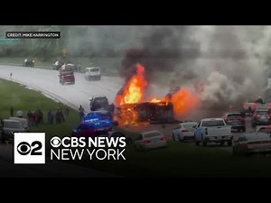 Fiery Taconic State Parkway crash kills 4