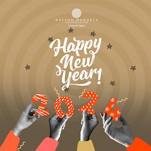 Here’s to a new year filled with hope! With gratitude for all your support, kindness and encouragement, The Nelson Mandela Foundation #Mandela10 | Nelson Mandela Foundation