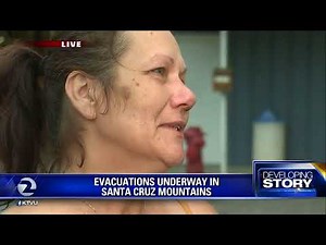 Woman loses home in Santa Cruz Mountains fire
