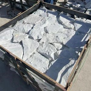 [Hot Item] Natural White Stone Wall Cladding Veneers Outdoor Wall Decorative Exterior Wall Cladding Tiles Factory Wholesale