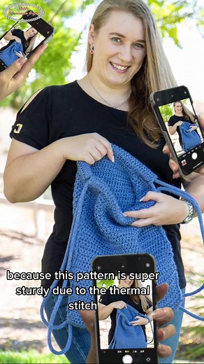 3.5K views · 48 reactions | I love the convenience of being hands-free! Learn how to crochet this easy drawstring backpack: https://www.nickishomemadecrafts.com/little-backpack-crochet/ | Crochet Patterns & Tutorials by Nicki's Homemade Crafts | Facebook