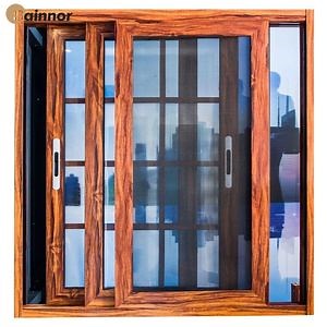 [Hot Item] High-Strength Windows/Doors Extruded Aluminum Profile with Wood Grain Colors