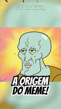 The Origin of Squidward Tentacles GIGACHAD 😱😱😱 #spongebob #curiosities
