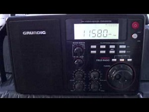 Radio Ukraine International via WRMI on Grundig S450DLX