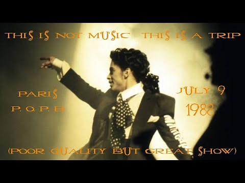 Prince – Lovesexy Tour in Paris (9 July 1988) | A Legendary Night Captured on Rare VHS