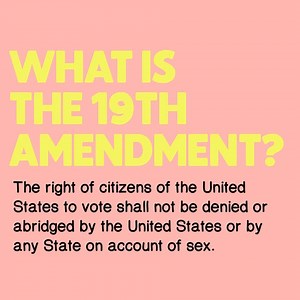 Happy Women's Equality Day! Today is the 102nd anniversary of the 1920 adoption of the Nineteenth Amendment to the United States Constitution which prohibits the government from denying the right to vote to citizens of the USA on the basis of sex. Equal vote. Equal power. | Believe Out Loud