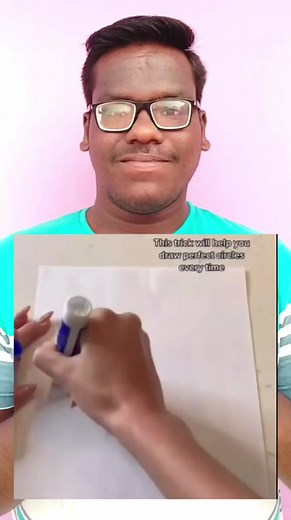 65K views · 2.2K reactions | 勞 Draw Perfect Circle Experiment  #reels #trending #facebookreels #shorts | Lokesh Vlogs Play | Facebook