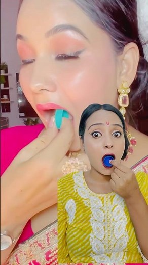Fake dimples hack 😱 #shortvideo #viralhack #makeup