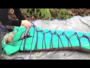 Wilderness Medicine: Rope litter