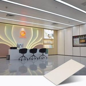 [Hot Item] Rigid Vinyl Sheet Wall Sheet Plastic Wall Panel Solution System Interior Decoration Material High Quality Acoustic 8mm Panel
