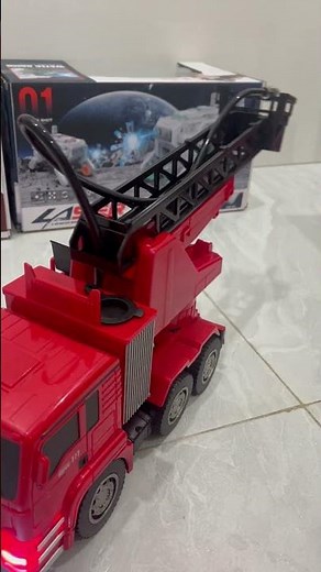 RC Fire Truck with Real Water Spray! | 2.4GHz Test & Demo