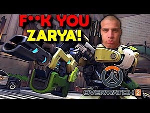 Tyler1 the BEST Zarya Counter in Overwatch 2
