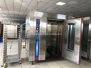 [Hot Item] Commercial Bread Cake Factory Bakery Bread Production Line Bread Rotary Baking Oven Machine (supply complete bakery bread prodcution line)
