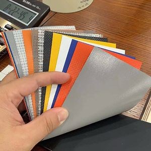 [Hot Item] Waterproof Fire Retardant Anti UV Plastic Polyester Fabric PVC Coated Vinyl Tarp Tarpaulin for Truck Trailer Cover Tents