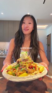 Sardine Tower: Gourmet Fridge-Cleanout Dinner