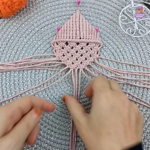 2.3K views · 20 reactions | macrame fish tutorial 11×120cm 8×50 cm 2mm cotton rope #viralvideo #macrame #diy #shortvideo #viral #video #handmade | Yu Hand Made Collection | Facebook